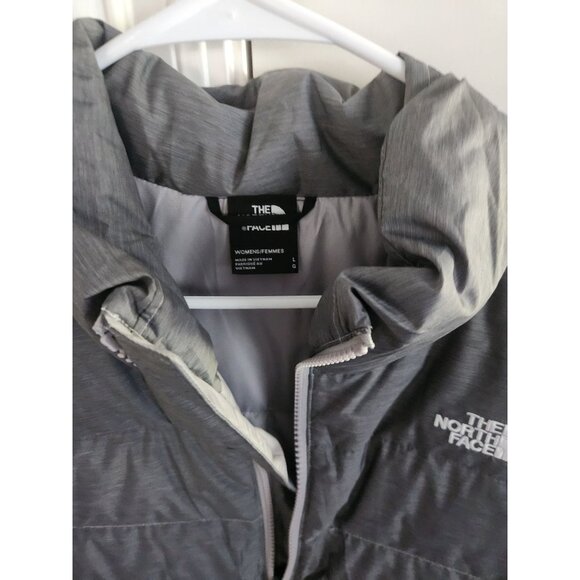 The North Face Womens Minoqua Down Jacket Heathered Grey Size Large - Picture 3 of 4